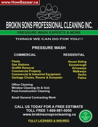Brokin Sons Professional Cleaning Inc.